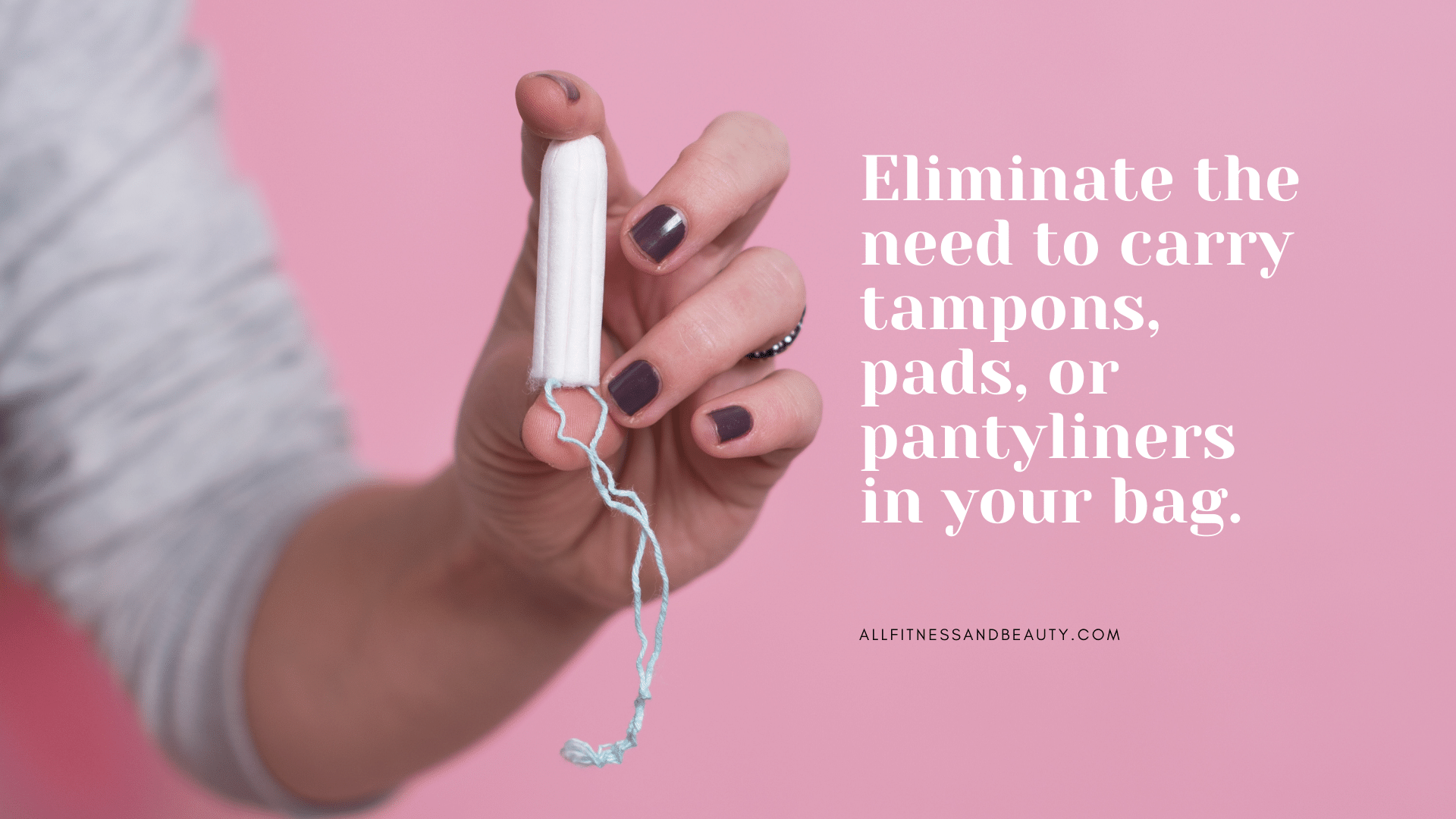 period panties eliminate the need of tampons