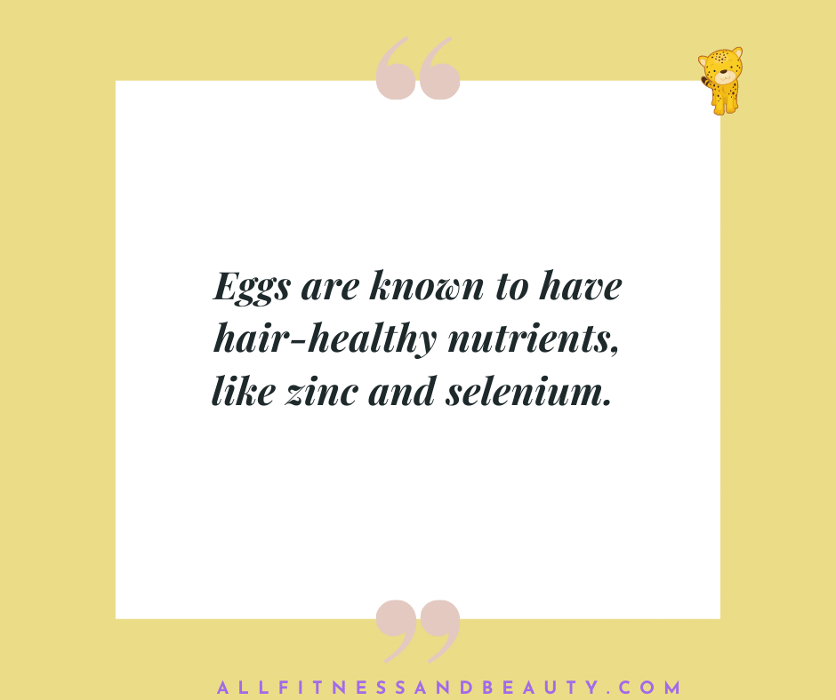Are There Foods that Promote Hair Growth -- eggs