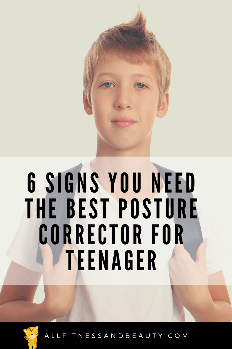 best posture corrector for teenager