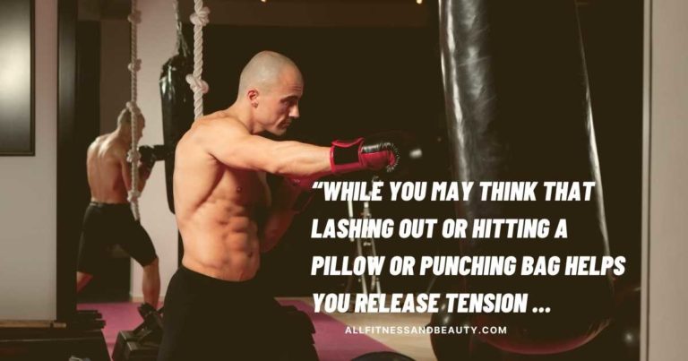 are punching bags good for anger 1