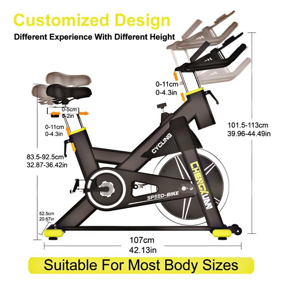 indoor stationary bike customized design
