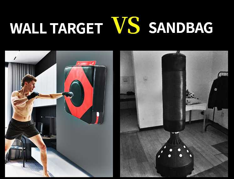 punching pad for wall vs sandbag