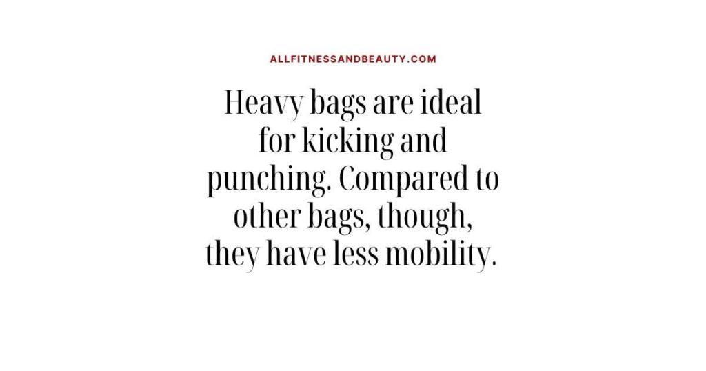how much do punching bags weigh -- heavy bags