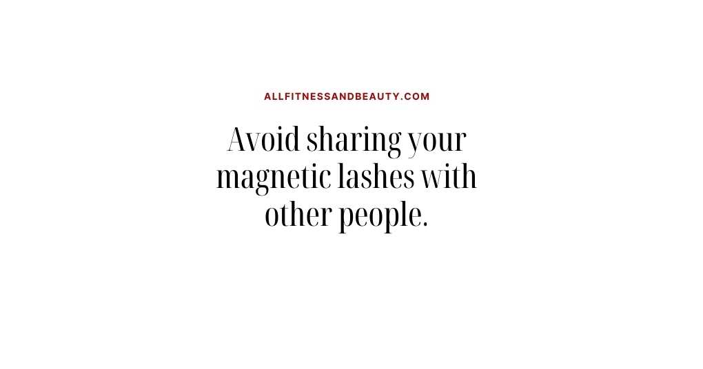 How to Remove Magnetic Lashes -- avoid sharing