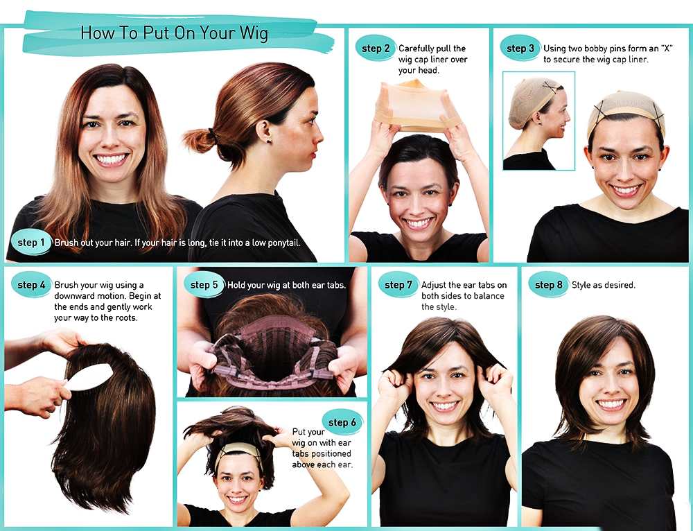 how to wear wig