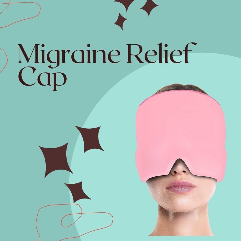 migraine relief cap pink