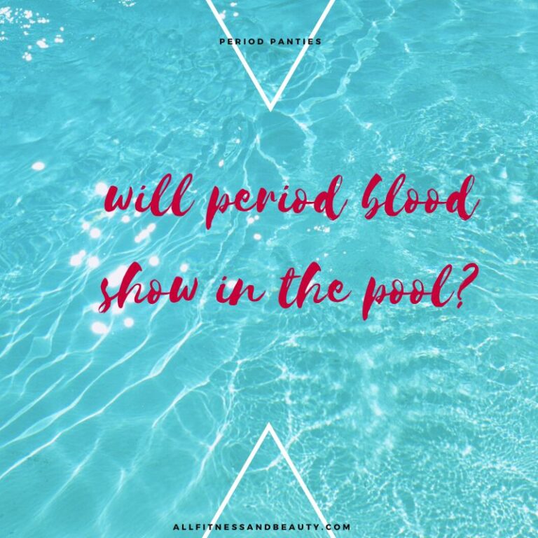 featured Will Period Blood Show in the Pool