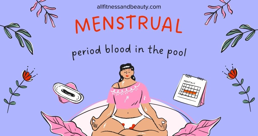 period blood in the pool
