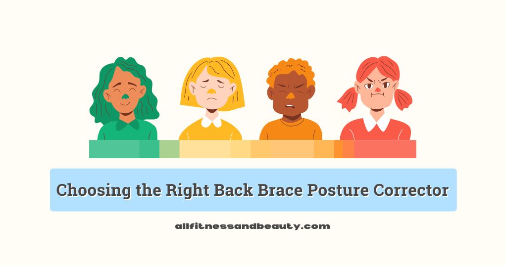 back brace posture corrector